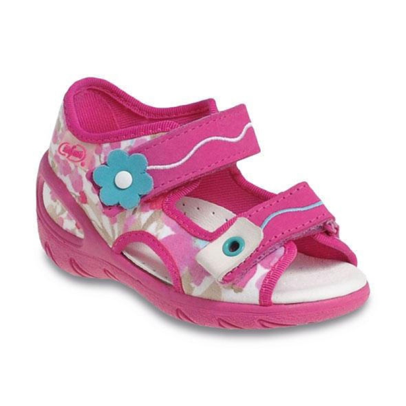 065X093 27 - SUNNY - sandálky Befado, růžová