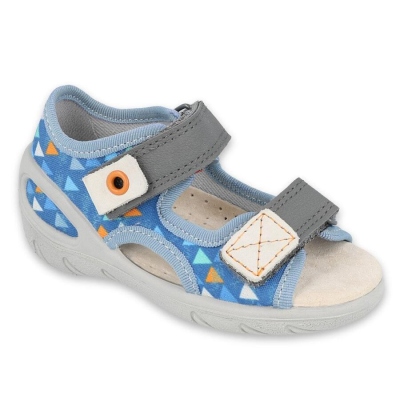 065X158 26 - SUNNY chlapecké sandálky Befado modré