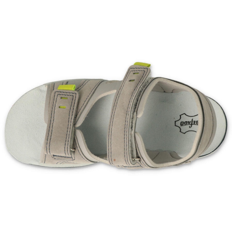 066X102 -  RUNNER chlapecké sandálky Befado šedé