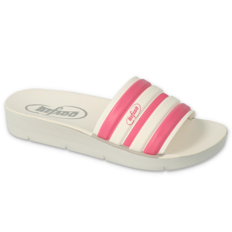 067Y002 28 - dětské pantofle Befado CLIP, růžové