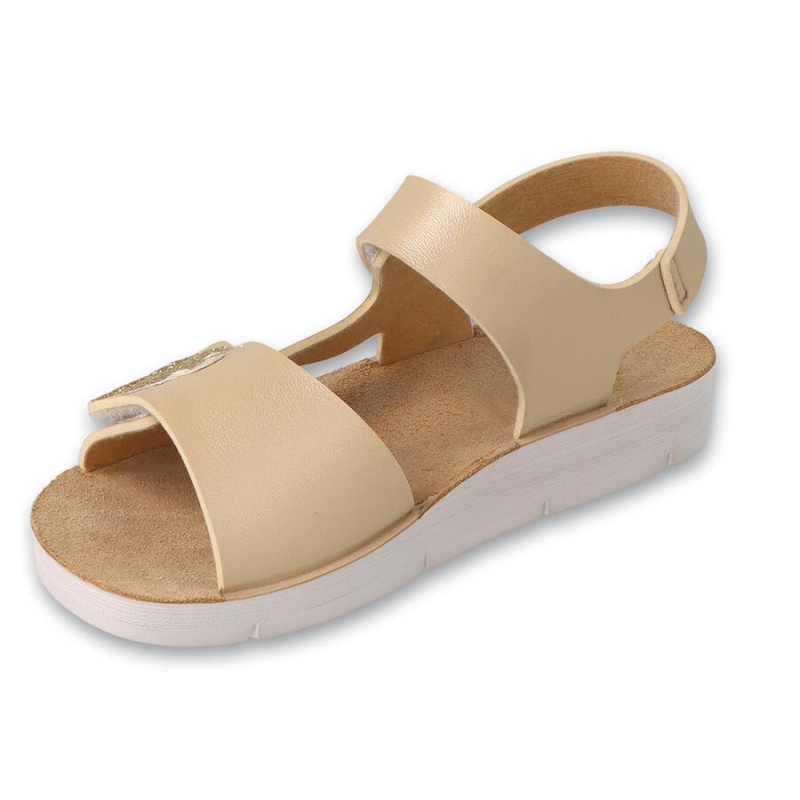 068Y008 28 Befado dívčí sandálky CLIP srdíčko