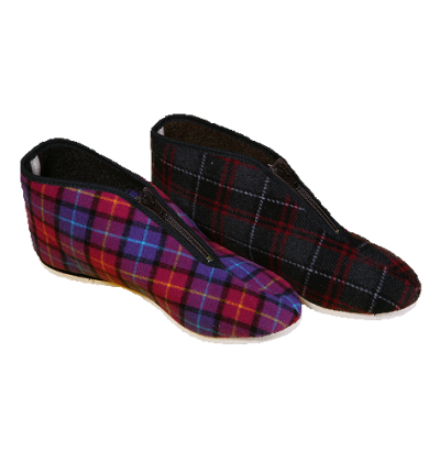 069 - Dámské bačkory na zip 36