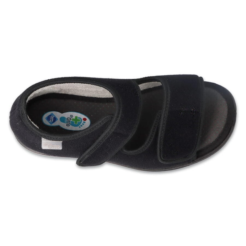 070D001 070M001 - Dr.ORTO - ortopedické sandály černé