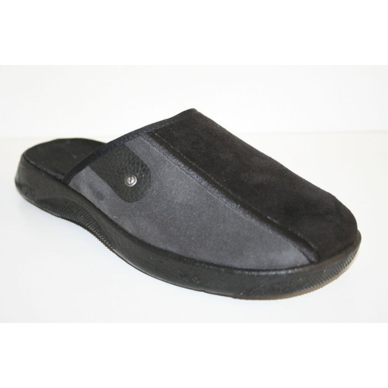 088M004 40 - pantofle ALEX ZŠ Befado, černo-šedé