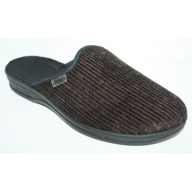 089M390 40 - pantofle PARYS ZŠ Befado, hnědá