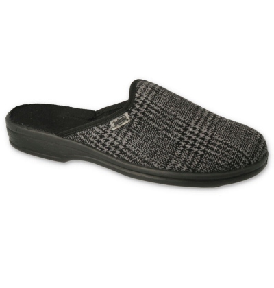 089M417 39 - PARYS ZŠ pánské pantofle Befado šedé