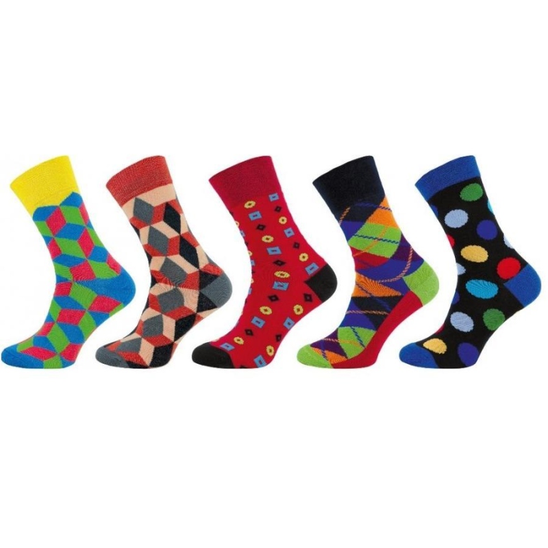 1000 (21P) Happy Socks VZOR, vel. 24-26 (37-39)