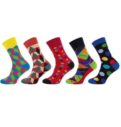 1000 (21P) Happy Socks VZOR, vel. 24-26 (37-39)