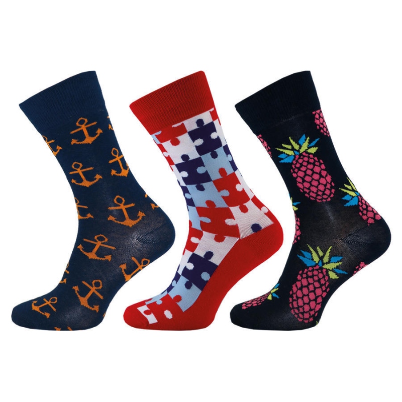 1003 - Happy Socks KOTVA, vel. 24-26 (37-39)