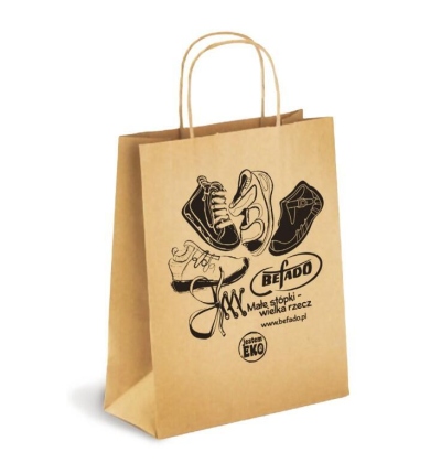 100U01B - papírová taška Befado