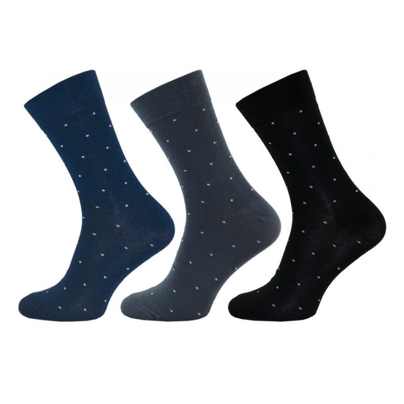 1040 - pánské ponožky KŘÍŽKY, 28-29 (42-43)