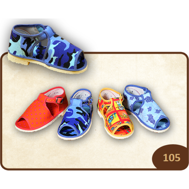 105 - dětský sandálek, EUR 17  DÍVČÍ