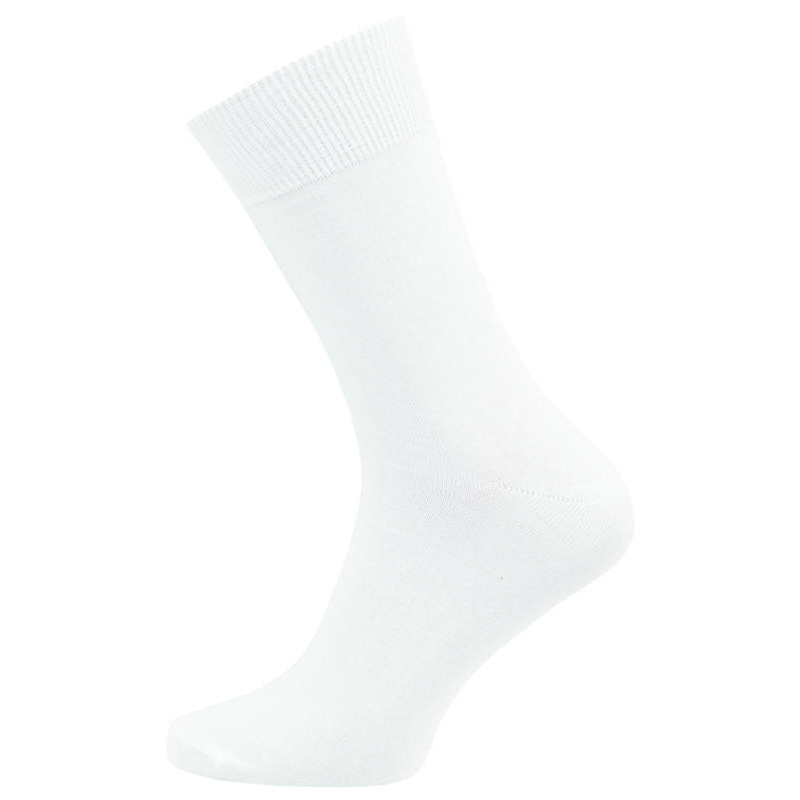 1051 (10F/B) pán.lycra hladká, BÍLÁ 27-29 (41-43)