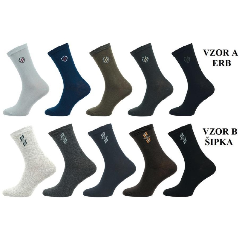 1055 A (4S/A) pánské ponožky ERB, 26-27 (39-41)
