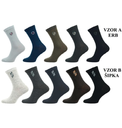 1055 A (4S/A) pánské ponožky ERB, 26-27 (39-41)