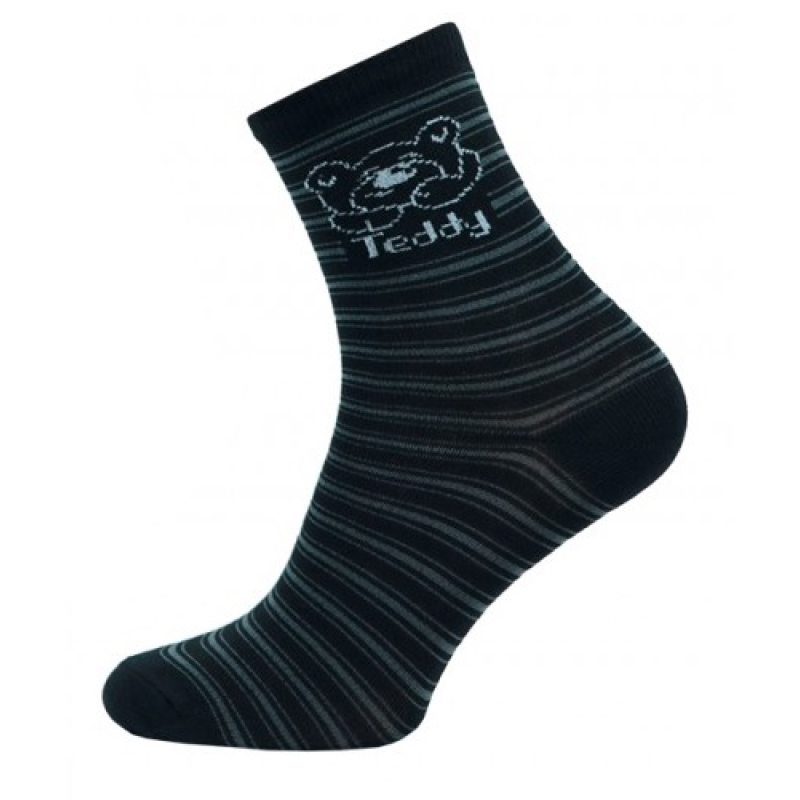 1075 B (30S/D) TEDDY dám.lycra,ČERNÁ 24-25 (37-38)