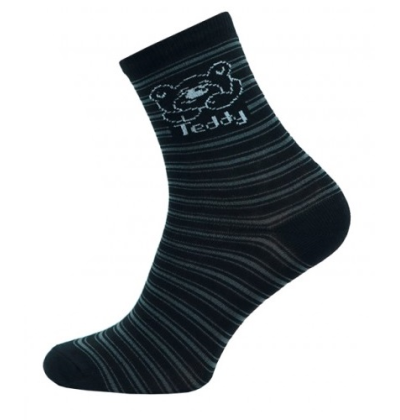 1075 B (30S/D) TEDDY dám.lycra,ČERNÁ 24-25 (37-38)