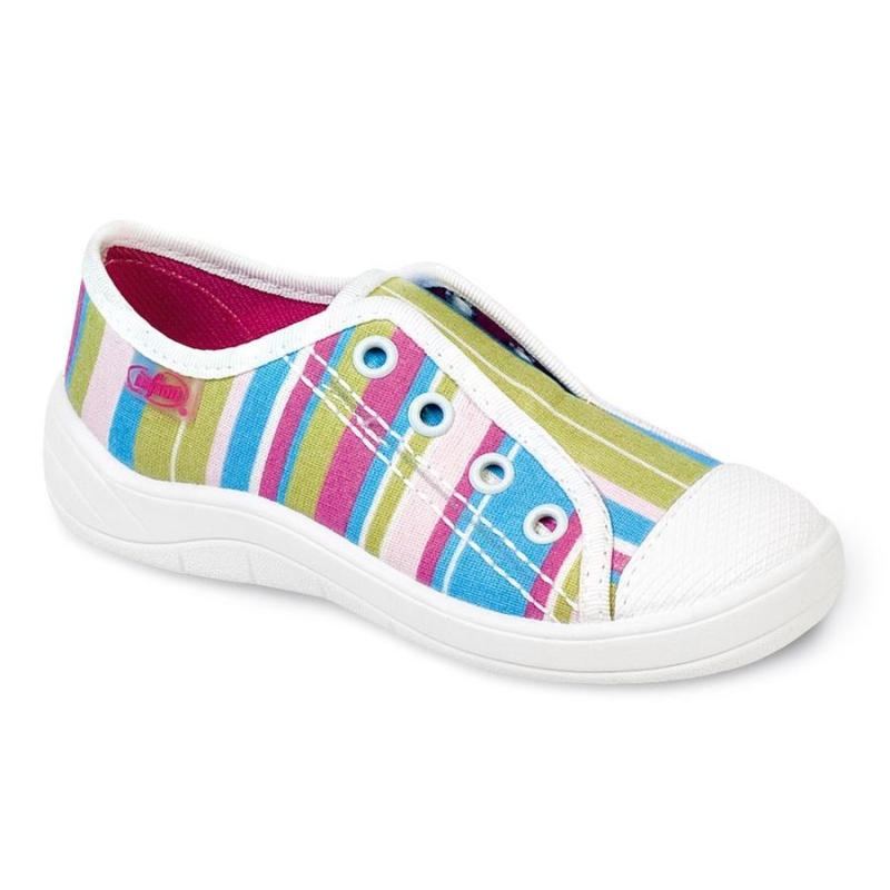 107X056 25 - dívčí tenisky BEFADO, proužky