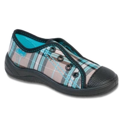 107X061 25 - chlapecké tenisky BEFADO,béžovo-modrá