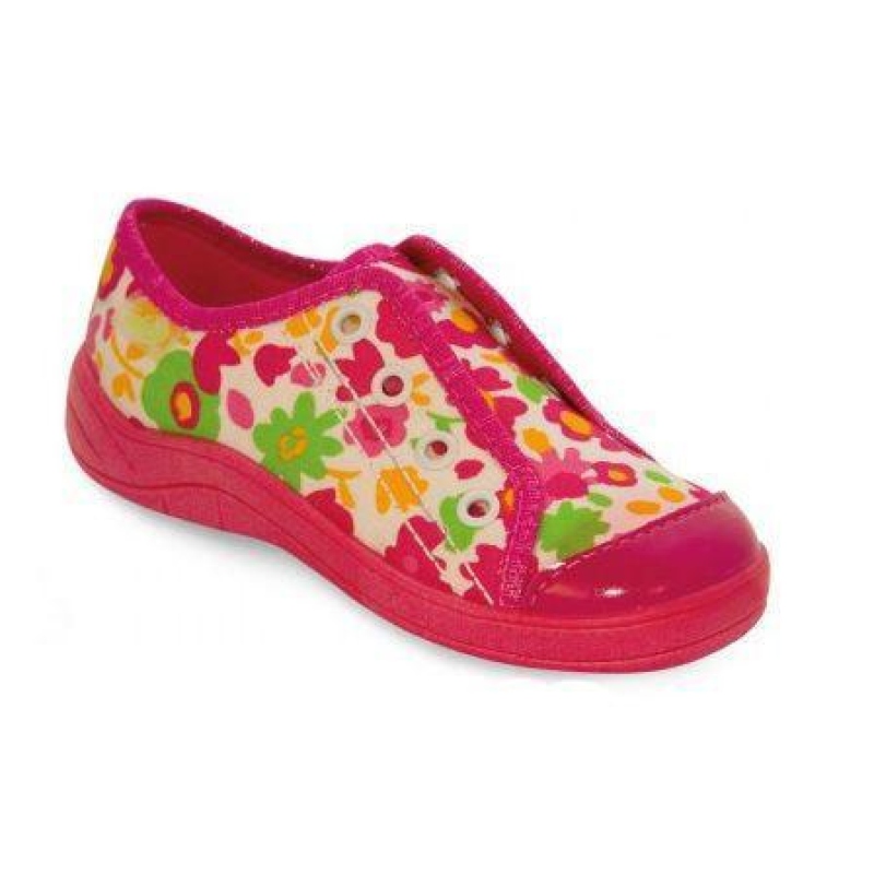 107X097 25 - dívčí tenisky BEFADO, kytičky