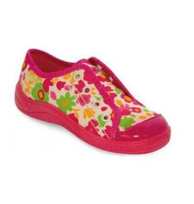 107X097 25 - dívčí tenisky BEFADO, kytičky