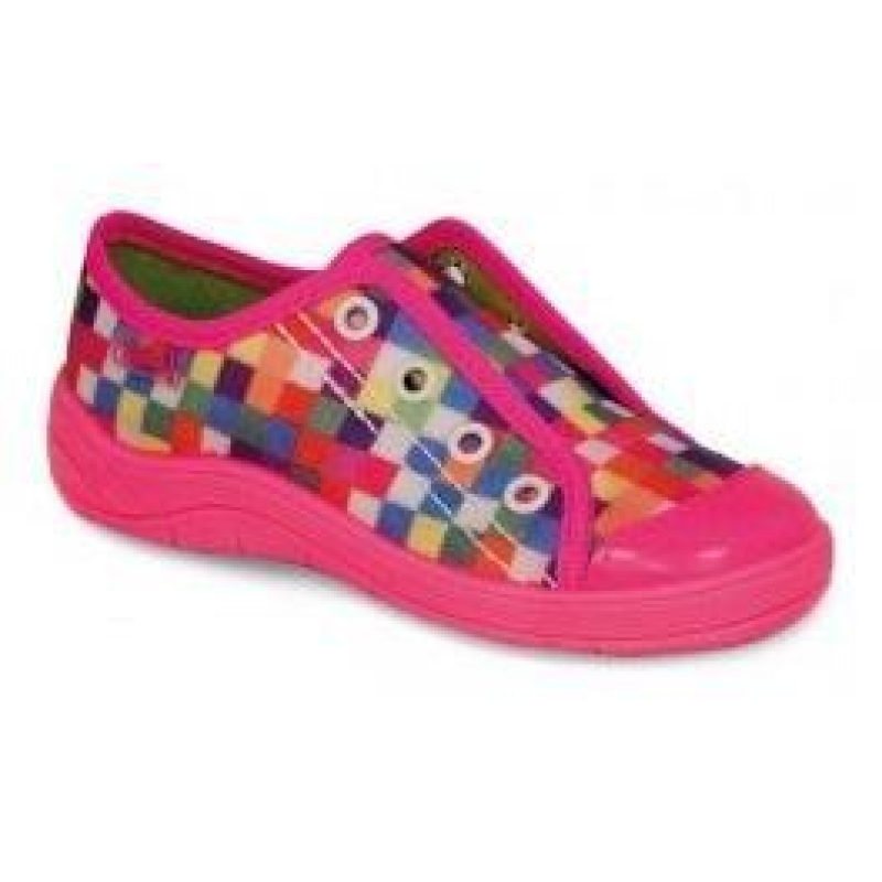 107X098 25 - dívčí tenisky BEFADO, šachovnice