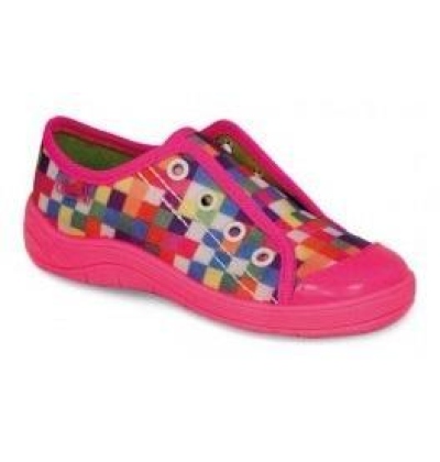 107X098 25 - dívčí tenisky BEFADO, šachovnice