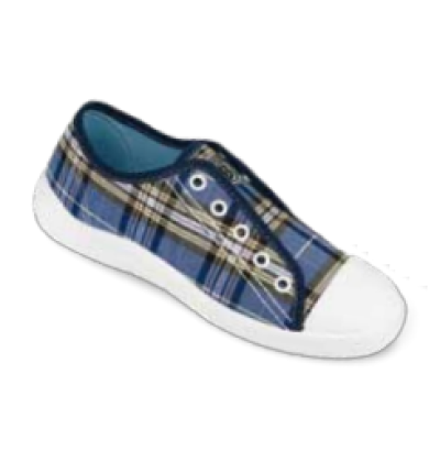 107Y024 31 - chlapecké tenisky BEFADO, modré káro