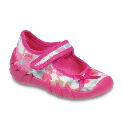 109P122 20 - balerínky Befado pestrý růž. potisk