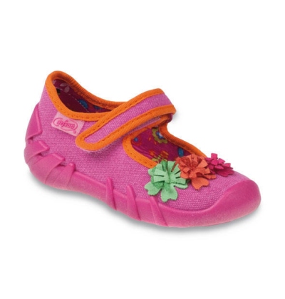 109P139 20 - balerínky Befado, 3 našité kytičky