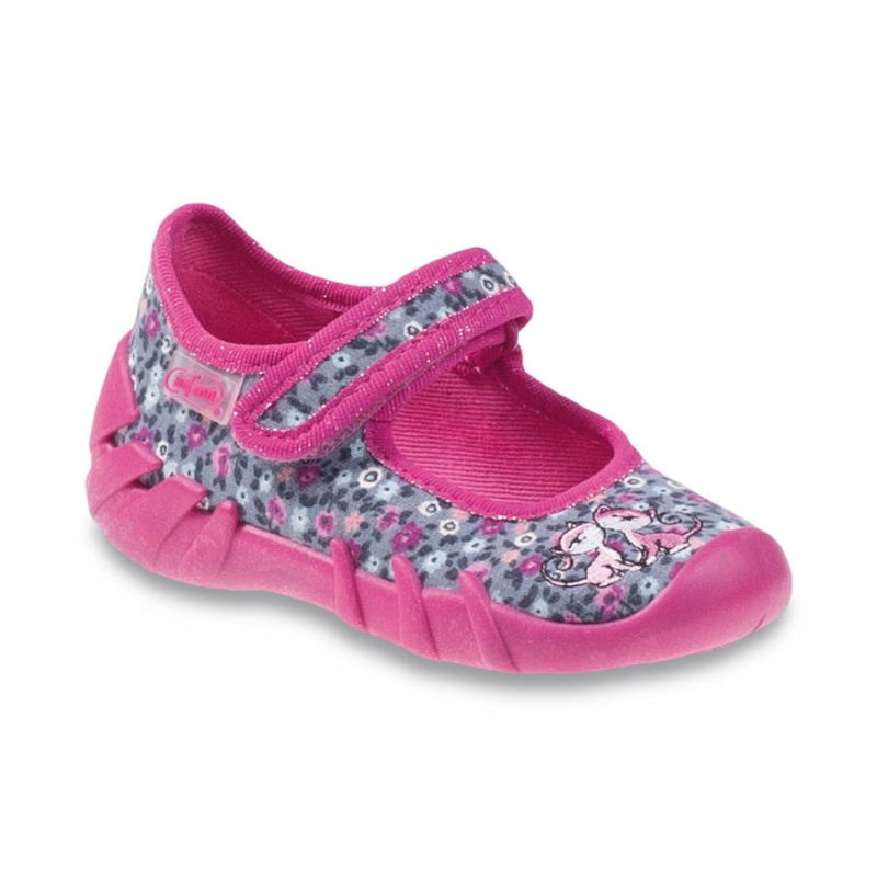 109P158 18 - dív.níz.suchý zip, růžovo-modré