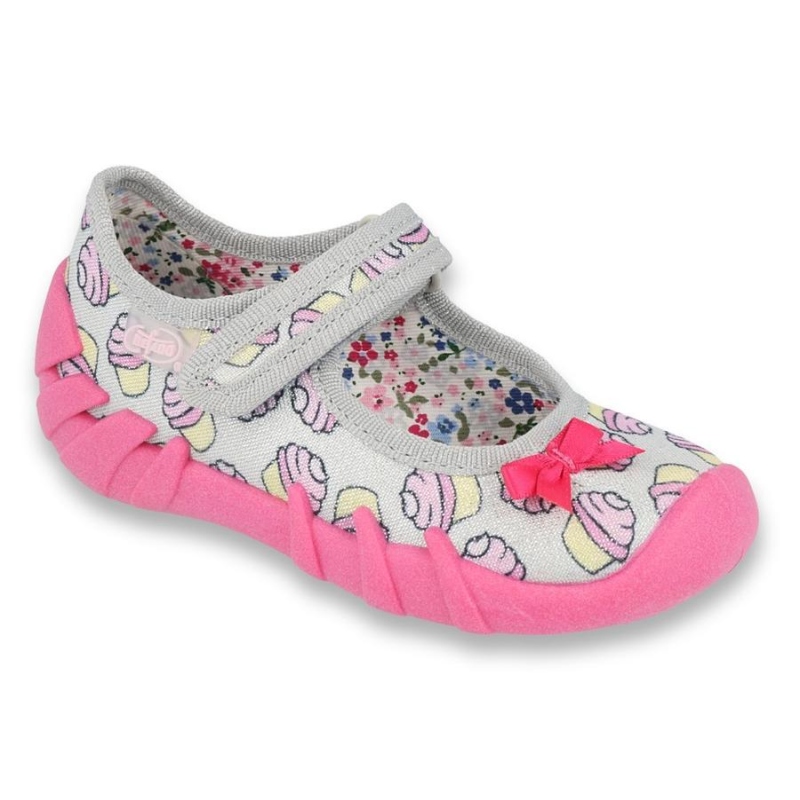 109P197 18 - dív.níz.suchý zip, stříbrná, cupcake