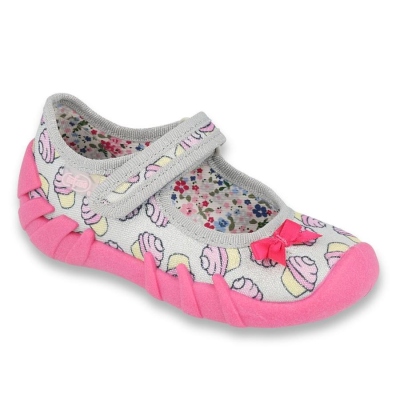 109P197 18 - dív.níz.suchý zip, stříbrná, cupcake