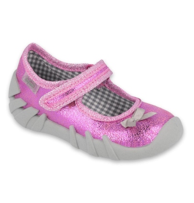 109P212 18 - balerínky Befado růžové s mašličkou