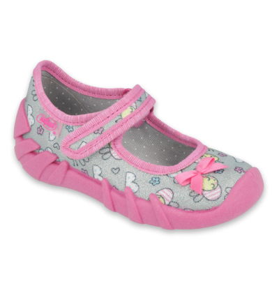 109P218 18 - dívčí balerínky Befado, včelky