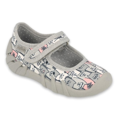 109P241 18 - dívčí botičky Befado Mummy & Me, kočičky