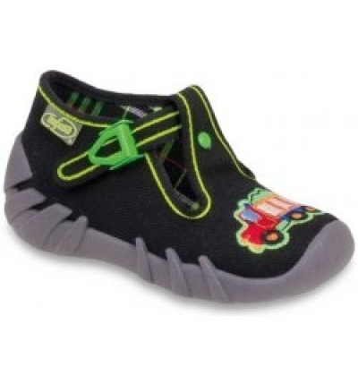 110P139 18 - chl.přez., černá se zelenou, auto