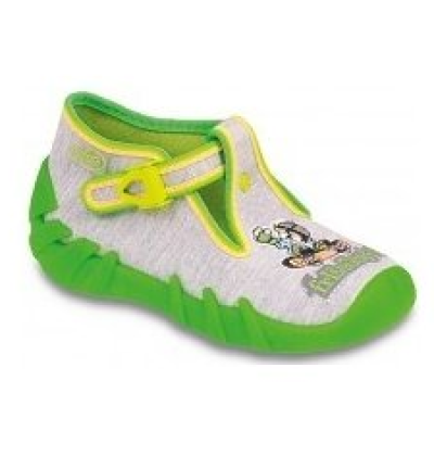 110P142 18 - chl.přez., šedý melír se zelenou