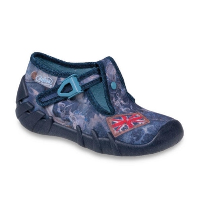 110P222 25 - chlap.bačkůrky na přezku, ang.vlajka