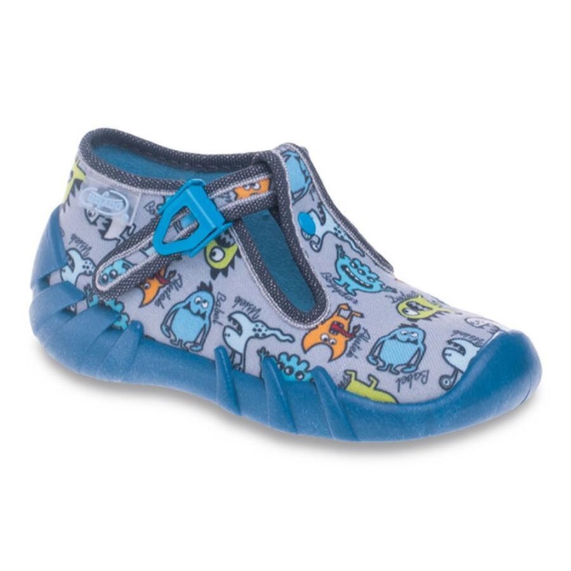 110P308 18 - dět.přez., šedá, strašidýlka