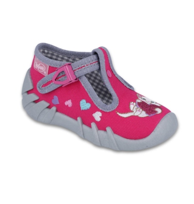 110P335 18 - dív.přez., růžová, srdíčka, kočička