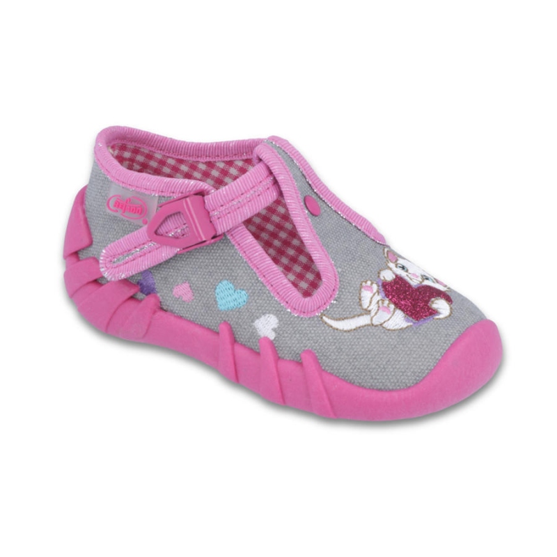 110P338 18 - dív.přez., šedá, srdíčka, kočička