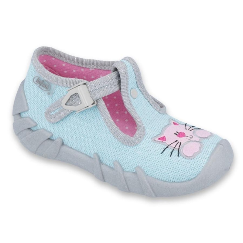 110P375 18 - dívčí bačkorky befado, kočička