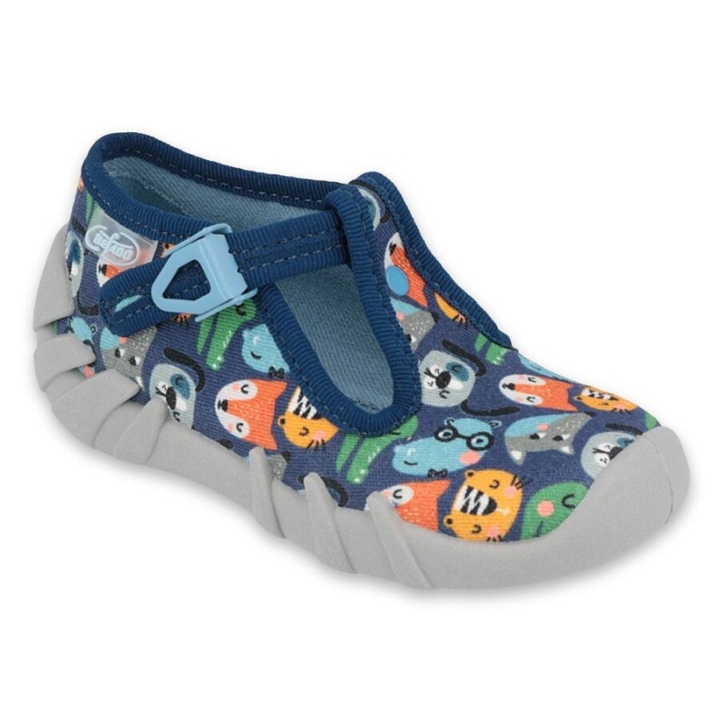 110P391 18 - chlapecké bačkorky Befado, zvířátka