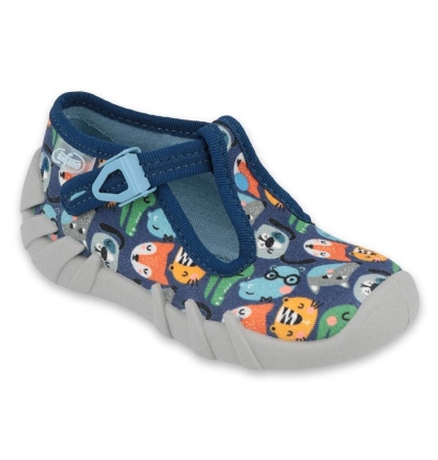 110P391 18 - chlapecké bačkorky Befado, zvířátka