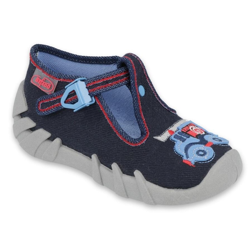 110P406 18 - chlapecké bačkorky Befado, hasiči