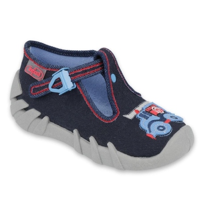 110P406 18 - chlapecké bačkorky Befado, hasiči