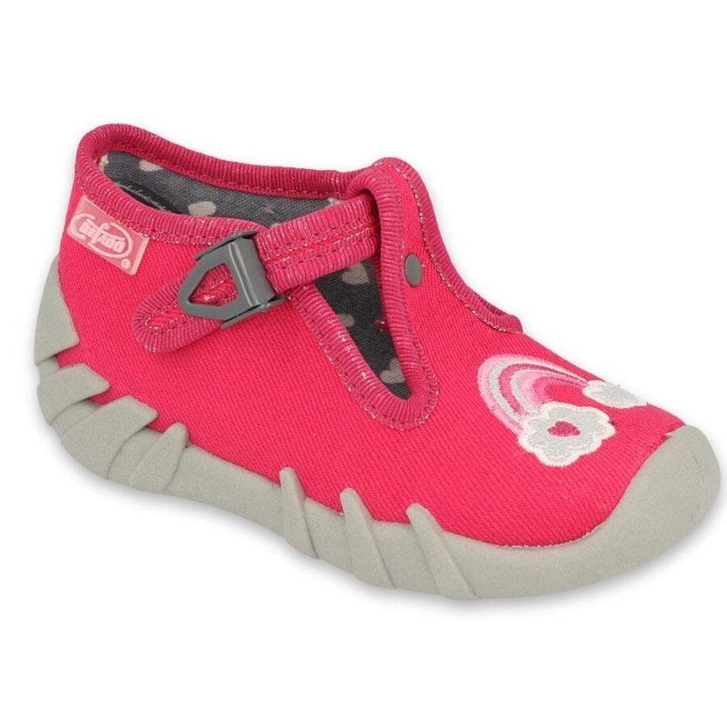 110P434 18 - dívčí bačkorky Befado, duha