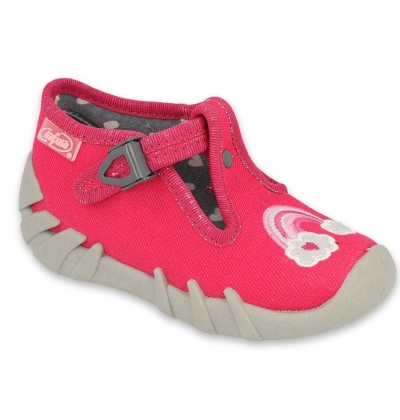 110P434 18 - dívčí bačkorky Befado, duha