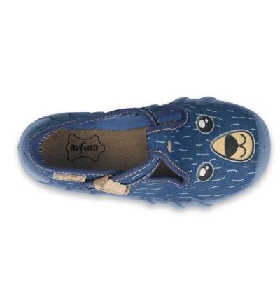 110P439 18 - chlapecké bačkorky Befado modré